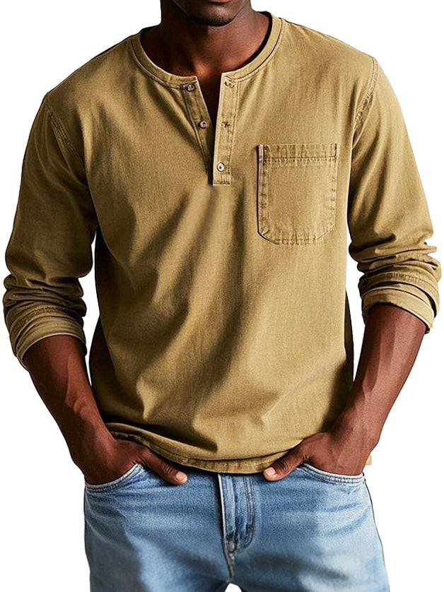 Ethan | Casual Long-Sleeve Men’s Shirt