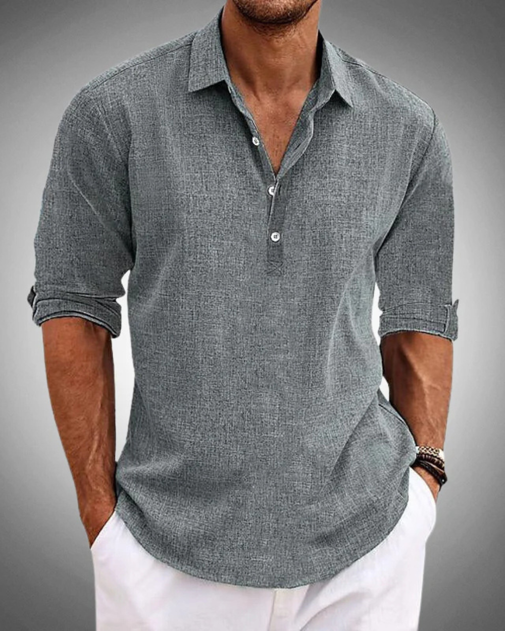 Leo |  Classic Cotton Shirt