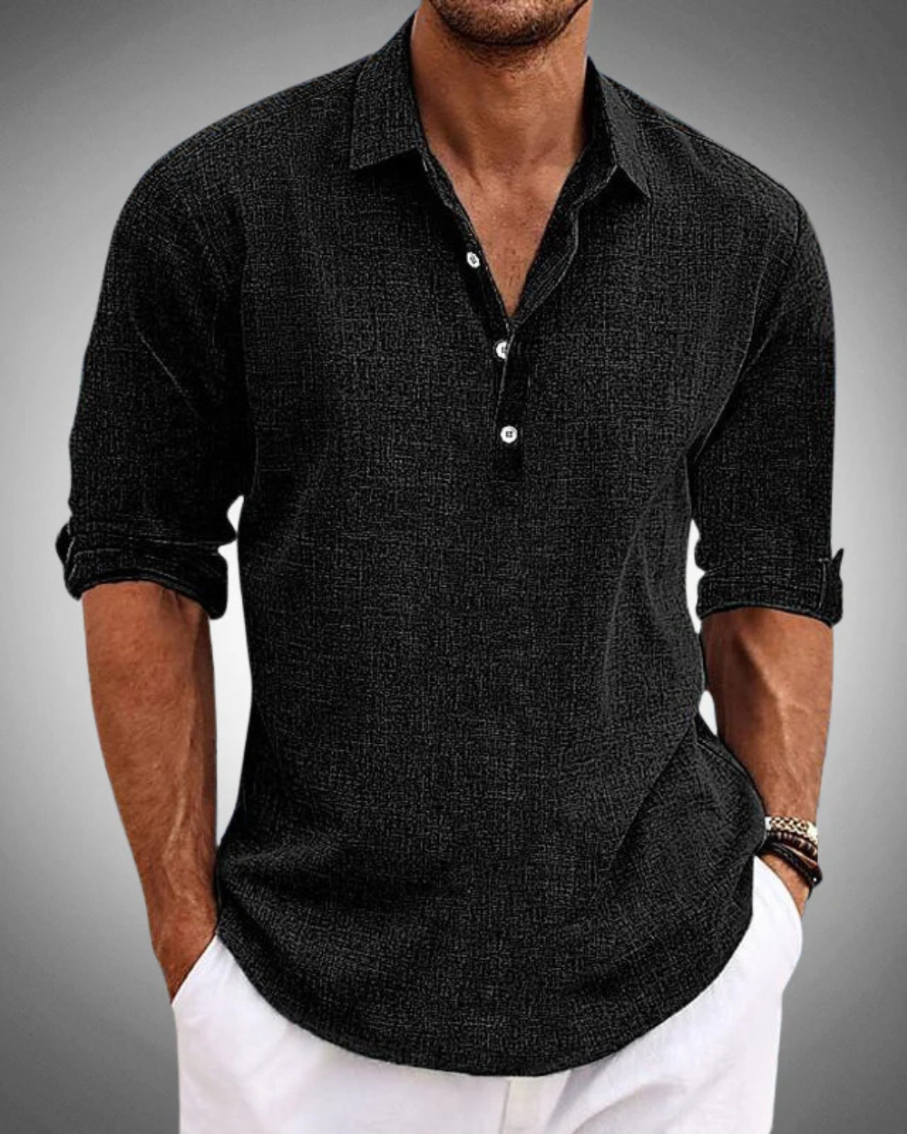 Leo |  Classic Cotton Shirt