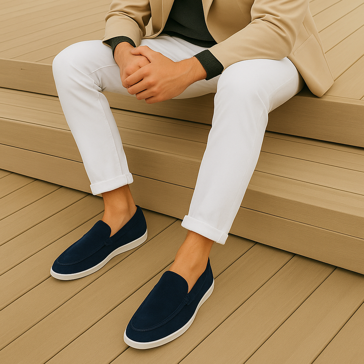 George | Elegant Suede Loafers