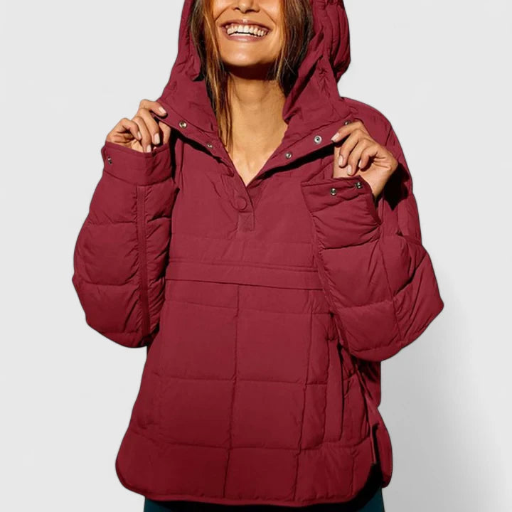 Farell | Waterproof Oversized Hooded Pullover Jacket