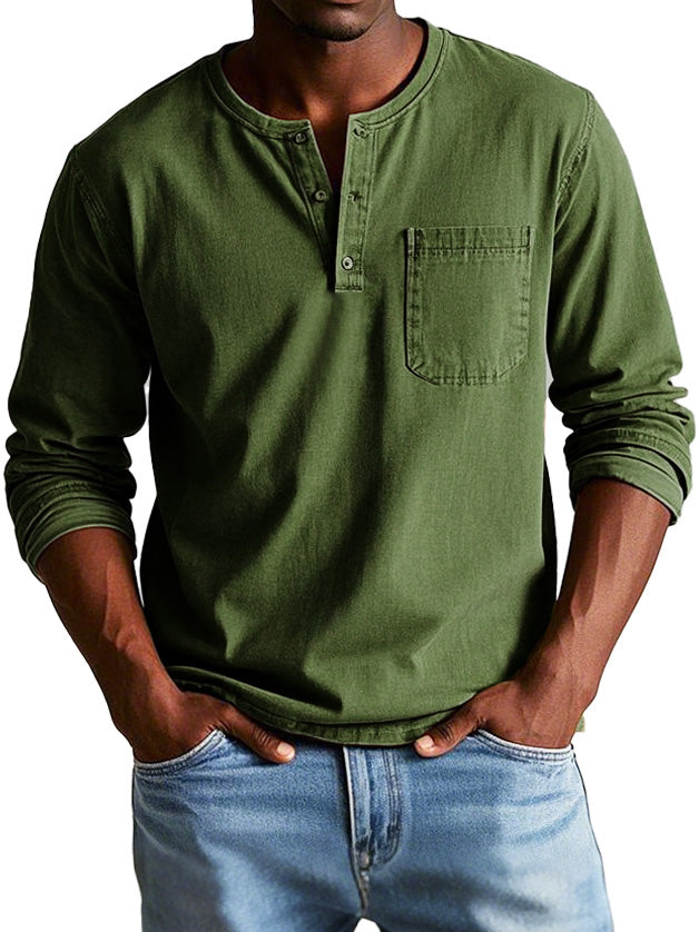 Ethan | Casual Long-Sleeve Men’s Shirt