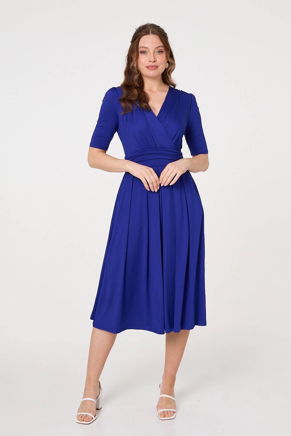 Lilly - Waist Jersey Wrap Dress