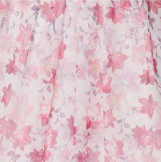 Charlotte - Floral Wrap Front Tea Dress