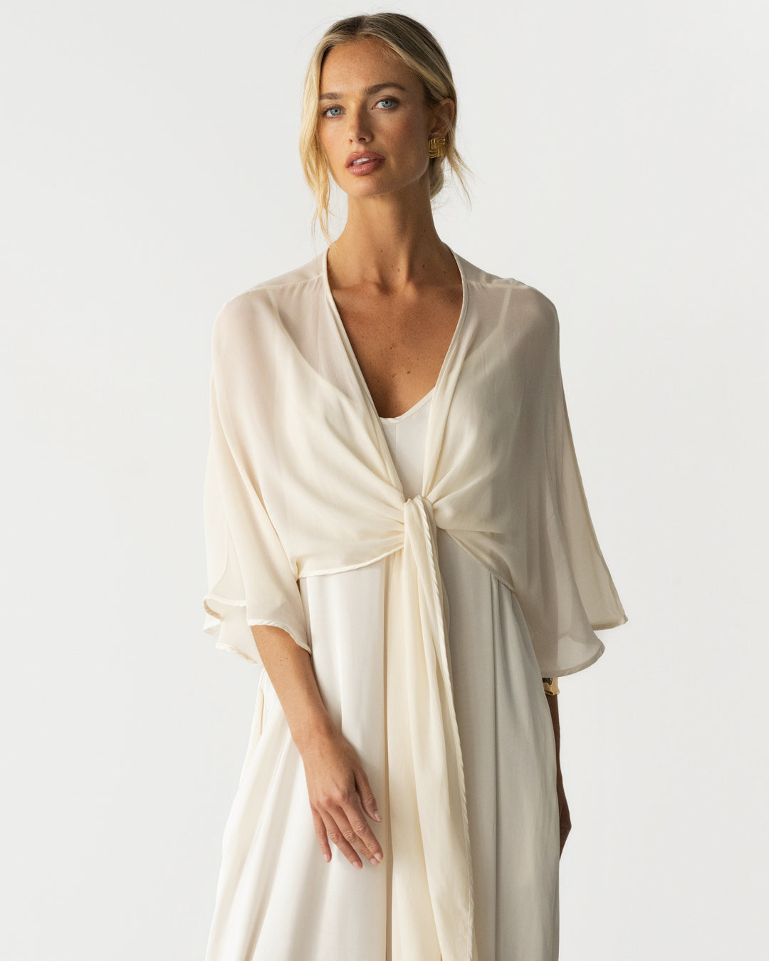 Brienne | Lightweight Cape Cream