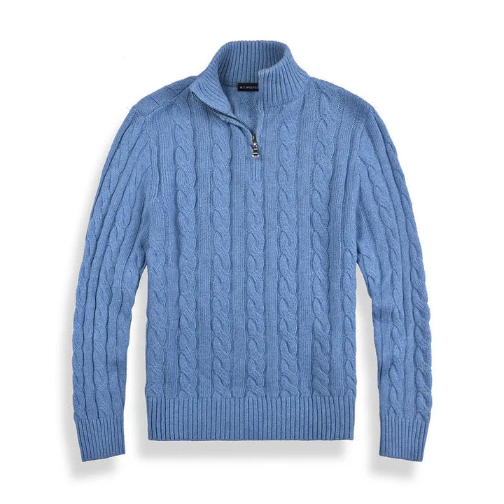 Nicolas | Old Money Style Half-Zip Sweater