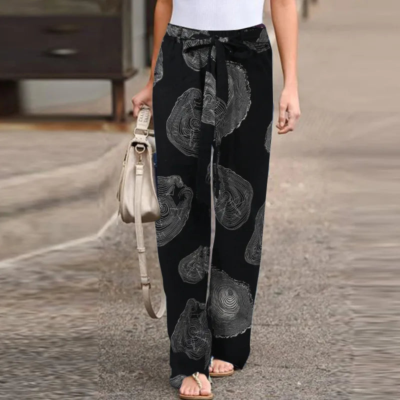 Leilani | Relaxed Floral Wide-Leg Pants