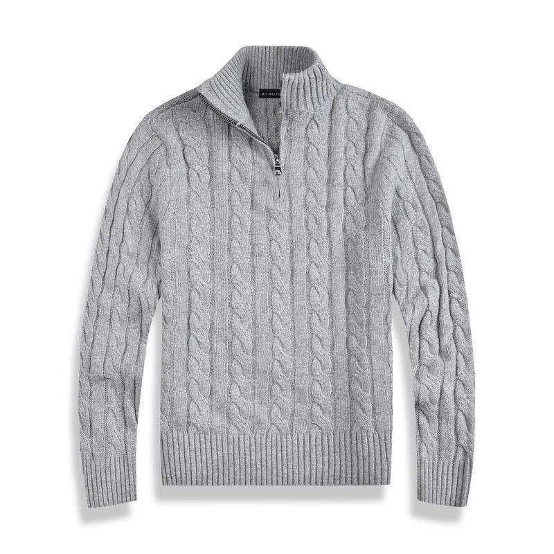 Nicolas | Old Money Style Half-Zip Sweater