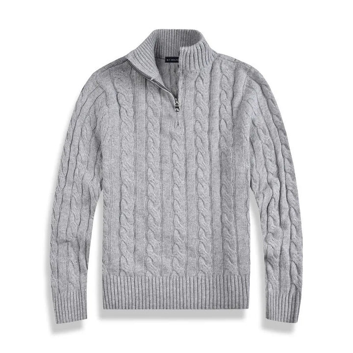 Nicolas | Old Money Style Half-Zip Sweater