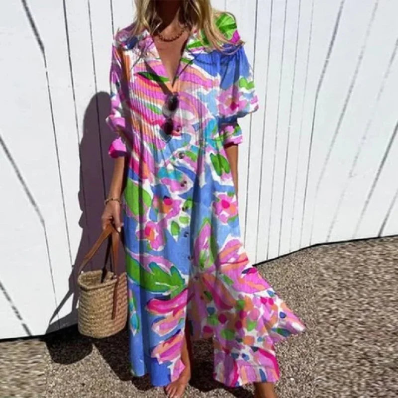 Luna | The Effortless Bohemian Maxi Dress
