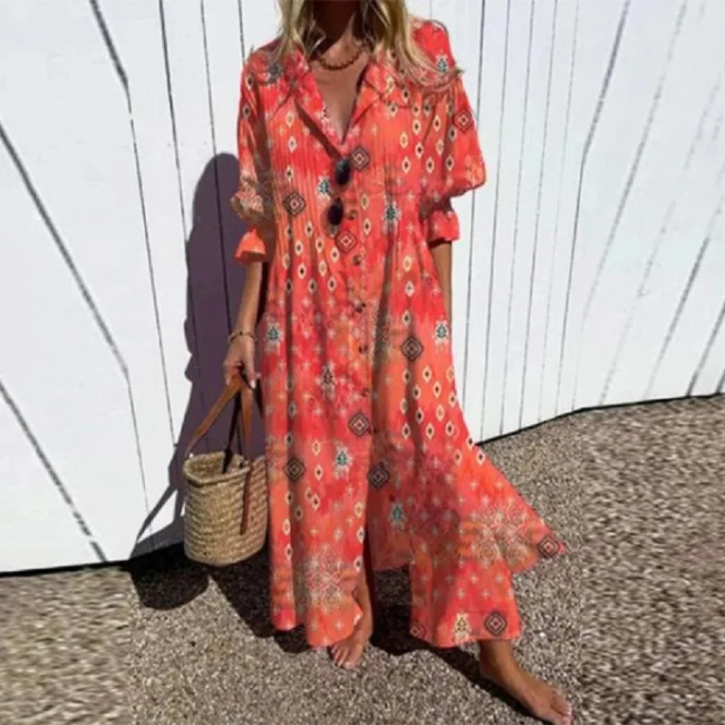 Luna | The Effortless Bohemian Maxi Dress