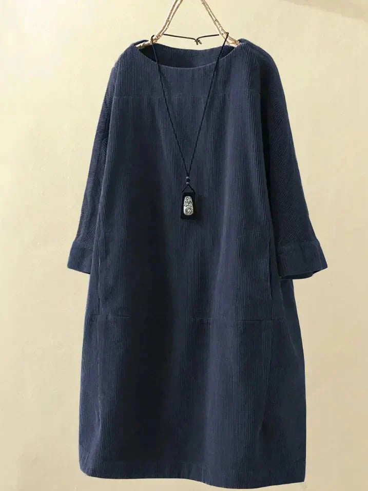 Elvena - Relaxed Fit Midi Dress
