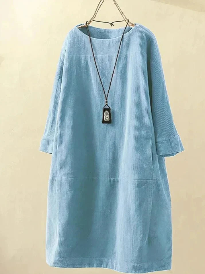 Elvena - Relaxed Fit Midi Dress