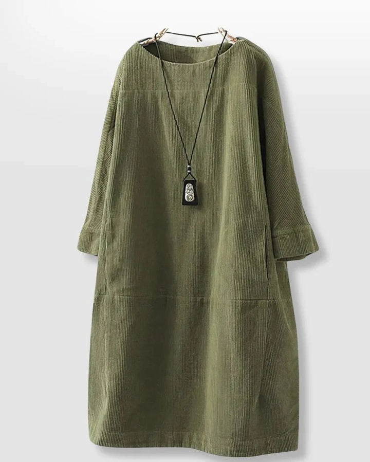 Elvena - Relaxed Fit Midi Dress