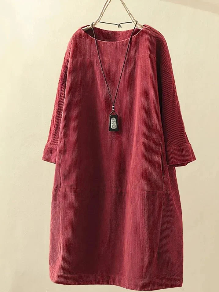 Elvena - Relaxed Fit Midi Dress