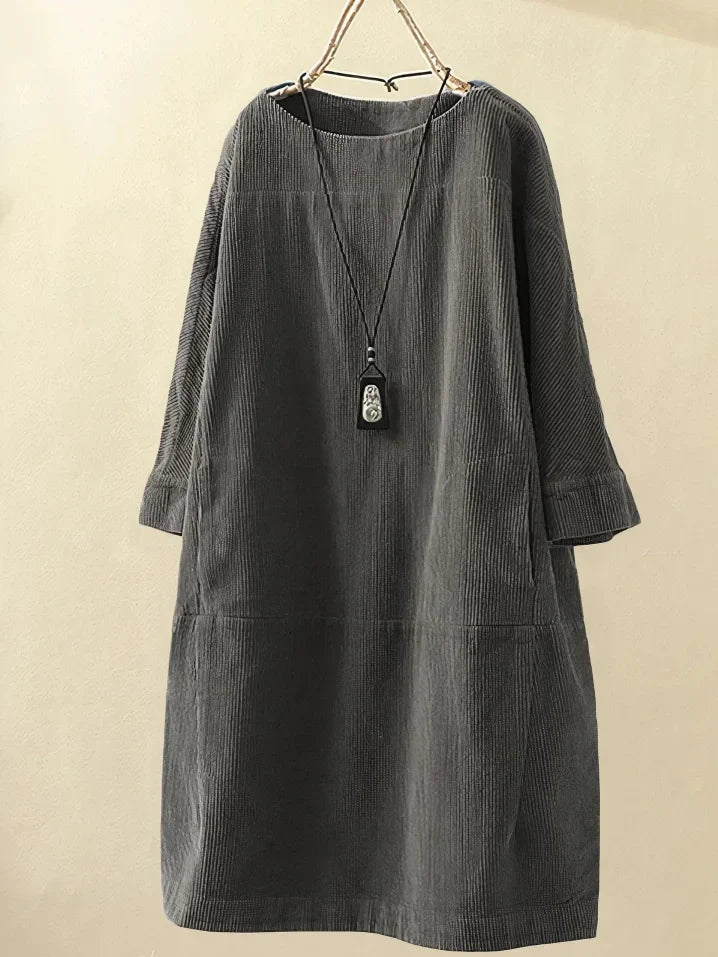 Elvena - Relaxed Fit Midi Dress