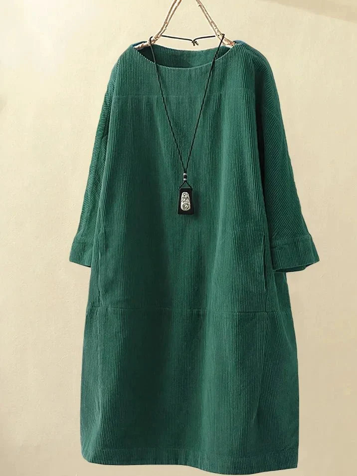 Elvena - Relaxed Fit Midi Dress