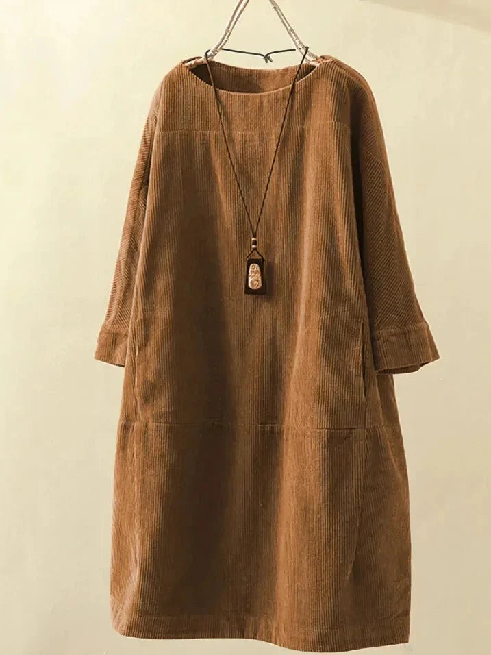 Elvena - Relaxed Fit Midi Dress