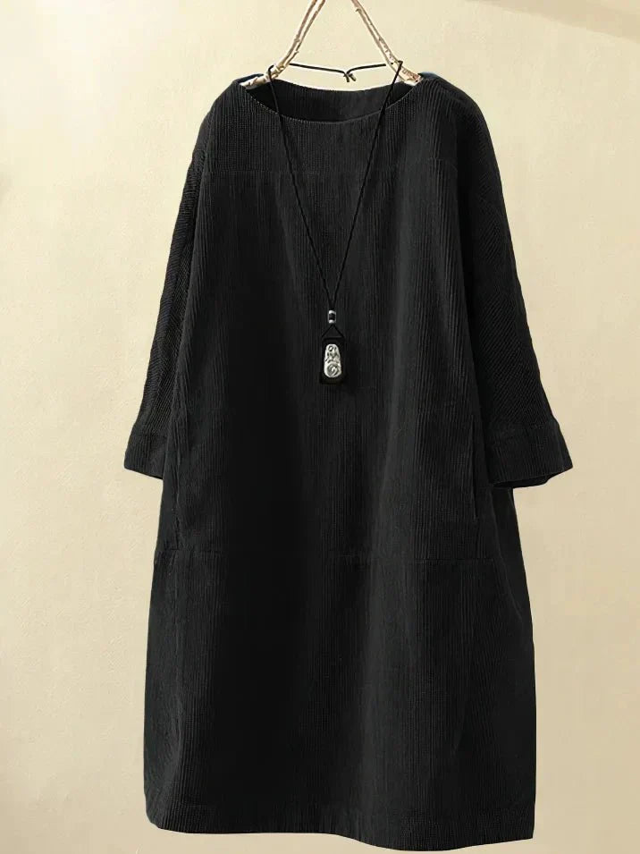 Elvena - Relaxed Fit Midi Dress
