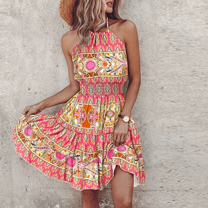 Selene - Chic Halter Dress