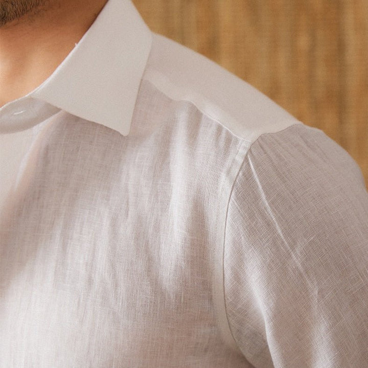 Caleb | Elegant Long-Sleeve Men’s Shirt