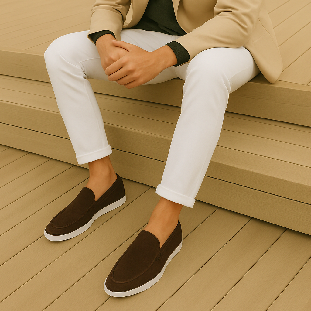 George | Elegant Suede Loafers
