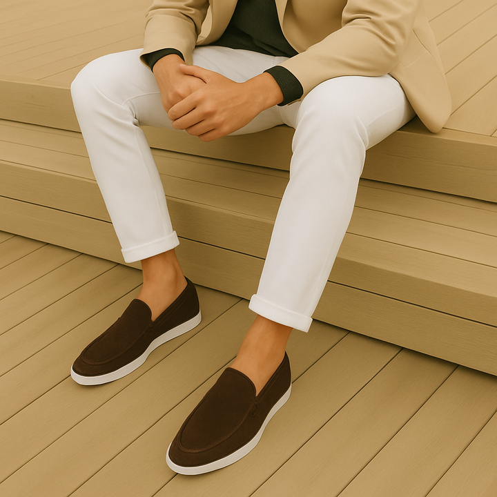 George | Elegant Suede Loafers