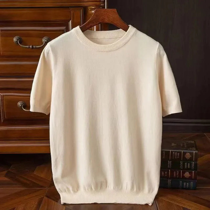 Hendrick™ | Faux Cashmere Short Sleeve T-shirt