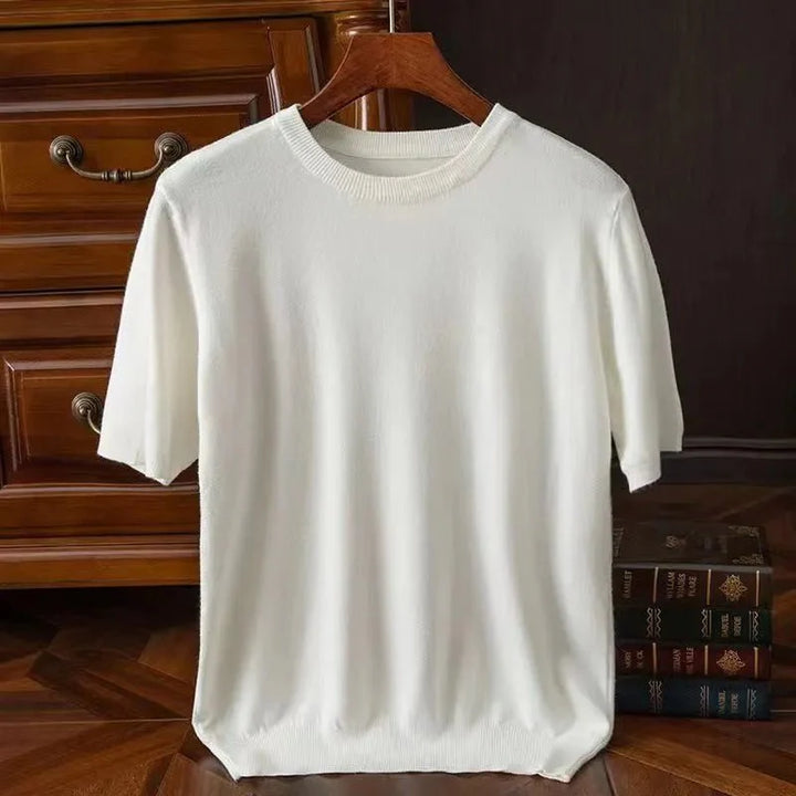 Hendrick™ | Faux Cashmere Short Sleeve T-shirt
