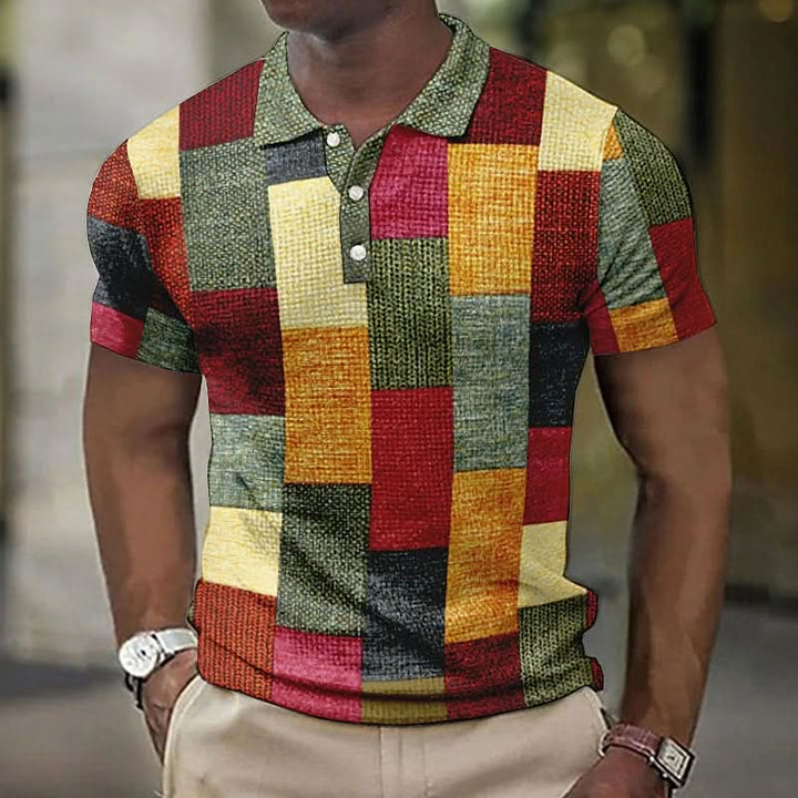 Zarek | Stylish Multi-Color Polo