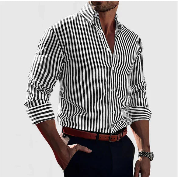 Noah | Elegant Striped Shirt