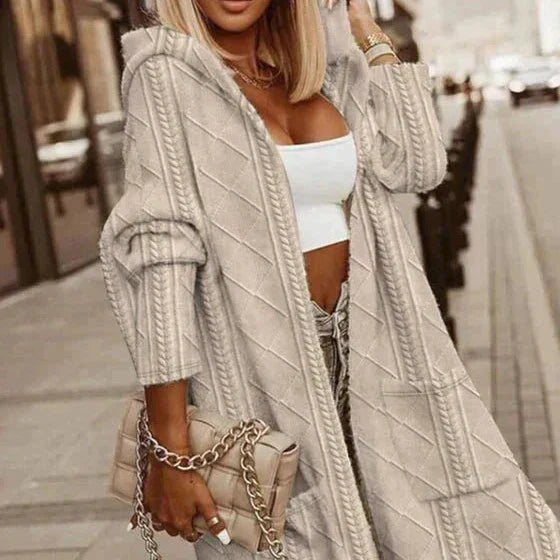 Johani | Long Hooded Cardigan