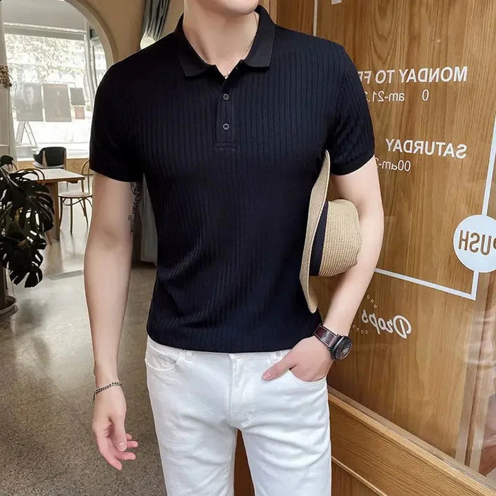 Kian™ | Effortless Summer Polo Shirt | stretching design that fits all men | 6 beautiful colours| style & confidence booster | selling out fast