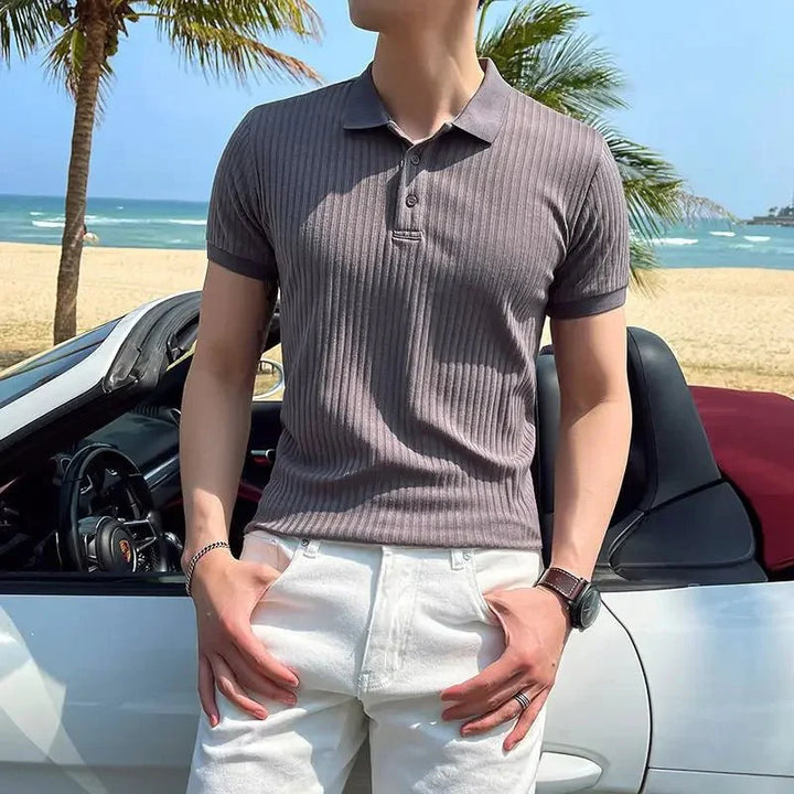 Kian™ | Effortless Summer Polo Shirt | stretching design that fits all men | 6 beautiful colours| style & confidence booster | selling out fast