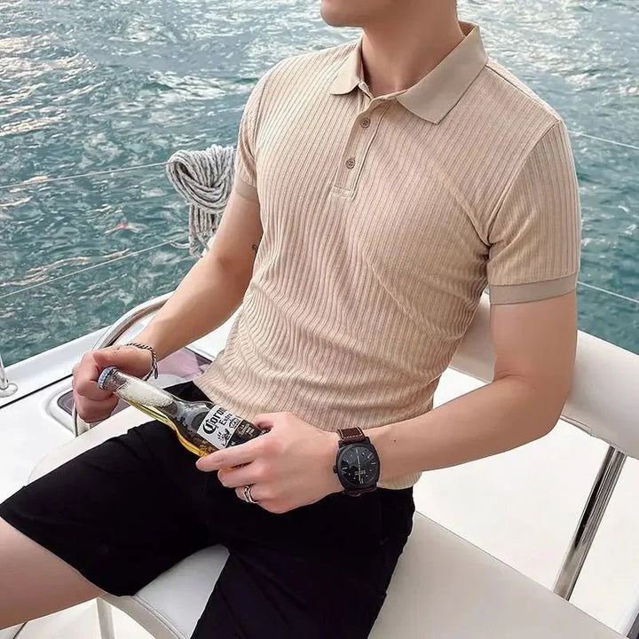 Kian™ | Effortless Summer Polo Shirt | stretching design that fits all men | 6 beautiful colours| style & confidence booster | selling out fast