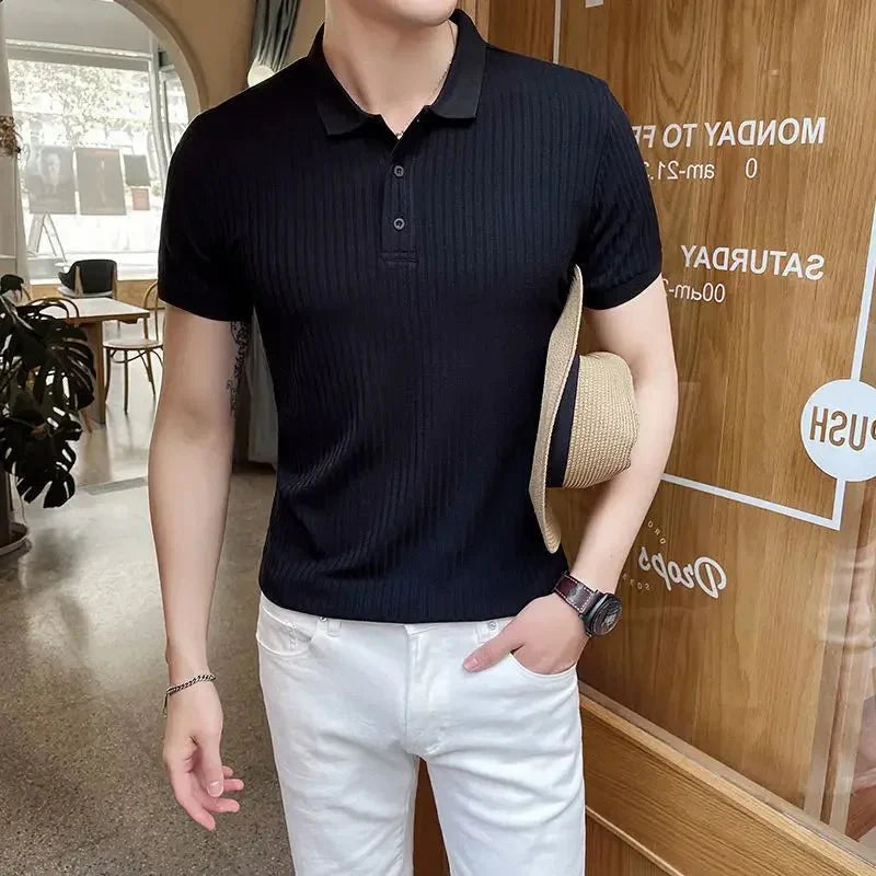 Kian™ | Effortless Summer Polo Shirt | stretching design that fits all men | 6 beautiful colours| style & confidence booster | selling out fast