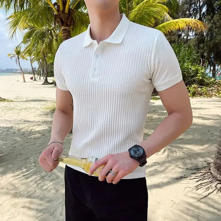 Kian™ | Effortless Summer Polo Shirt | stretching design that fits all men | 6 beautiful colours| style & confidence booster | selling out fast
