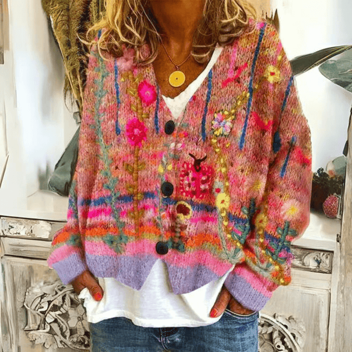 Matilda | Warm and stylish printed vest