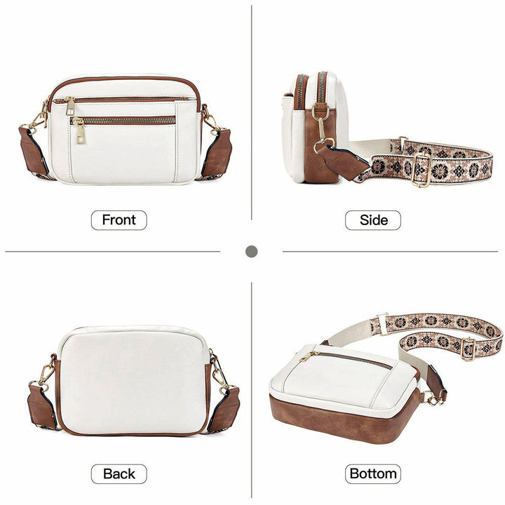 Moon Refined Leather Shoulder Bag