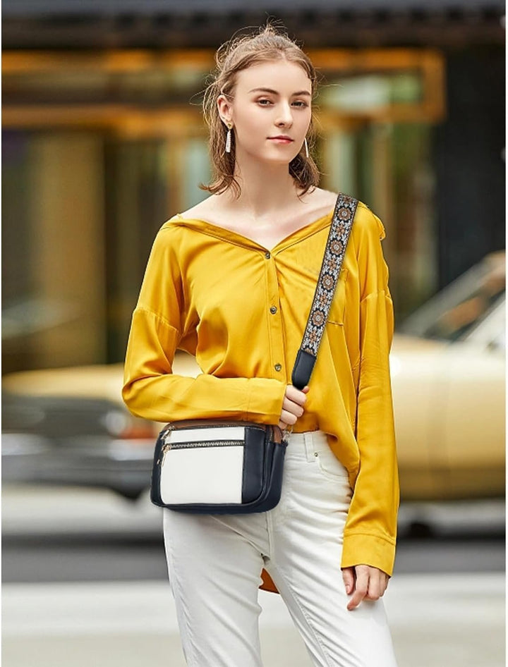Moon Refined Leather Shoulder Bag