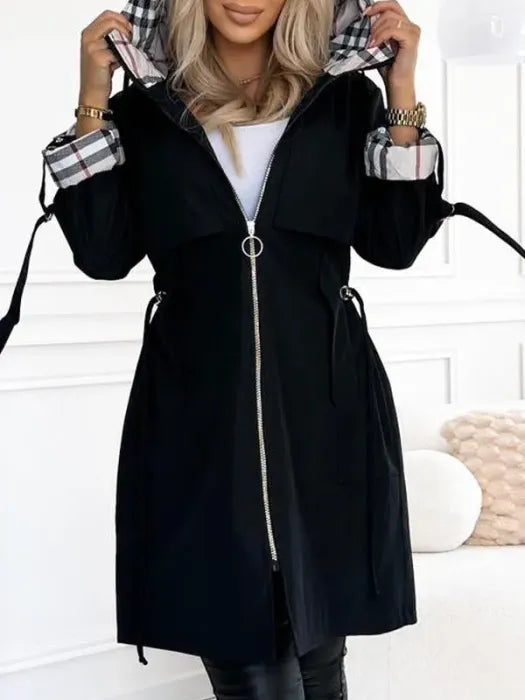 Natalie | Waterproof & Windproof Zip Coat