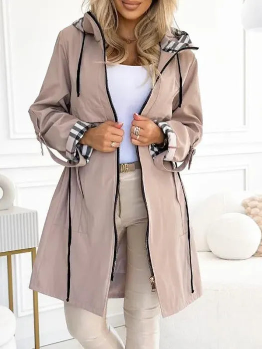 Natalie | Waterproof & Windproof Zip Coat