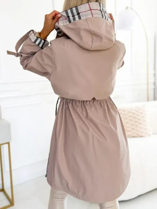 Natalie | Waterproof & Windproof Zip Coat