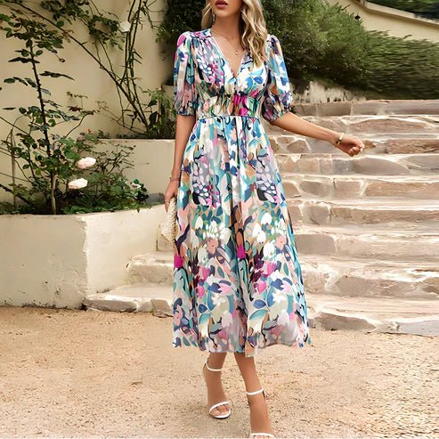 Gianna  - Slimming Summer Dress