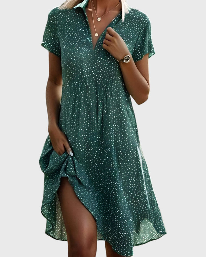 VITTORIA |  Refined and Flowing Midi Dress