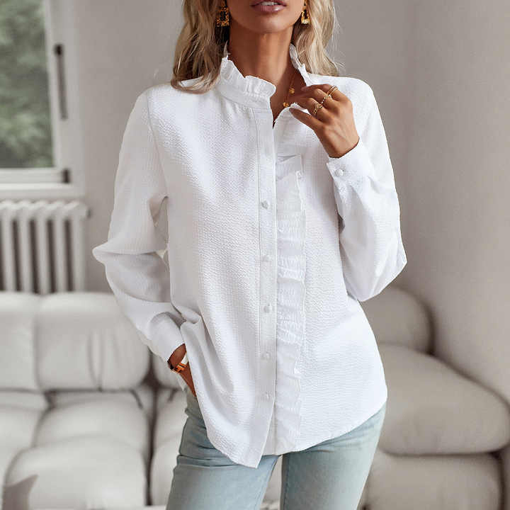 Eden | Luxurious Polo Blouse